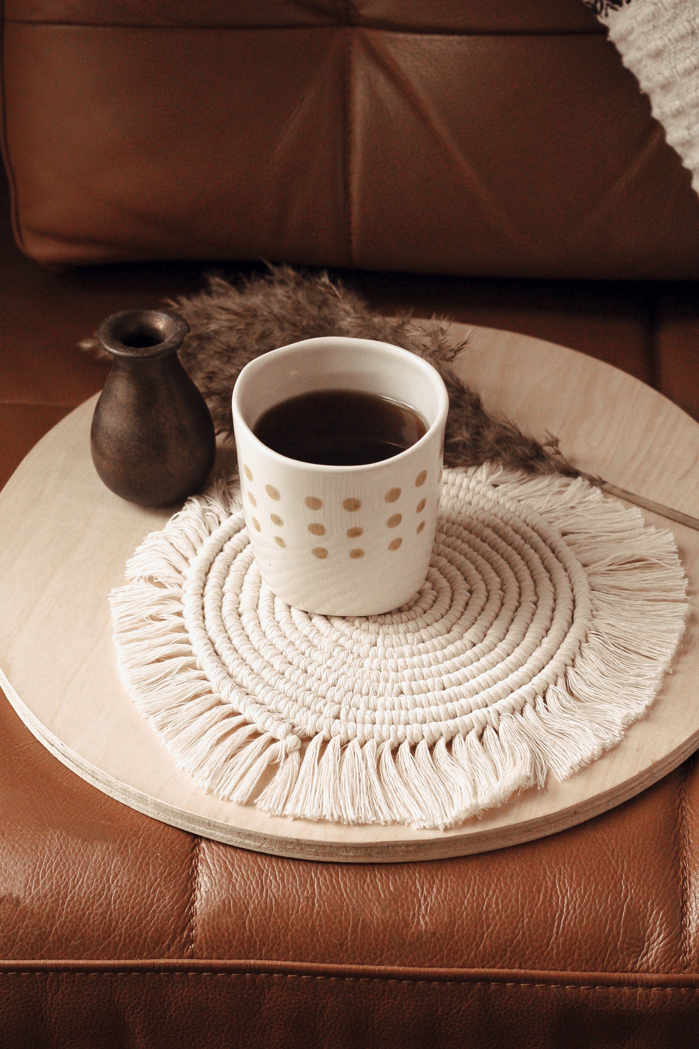 Macrame Coasters/Placemats